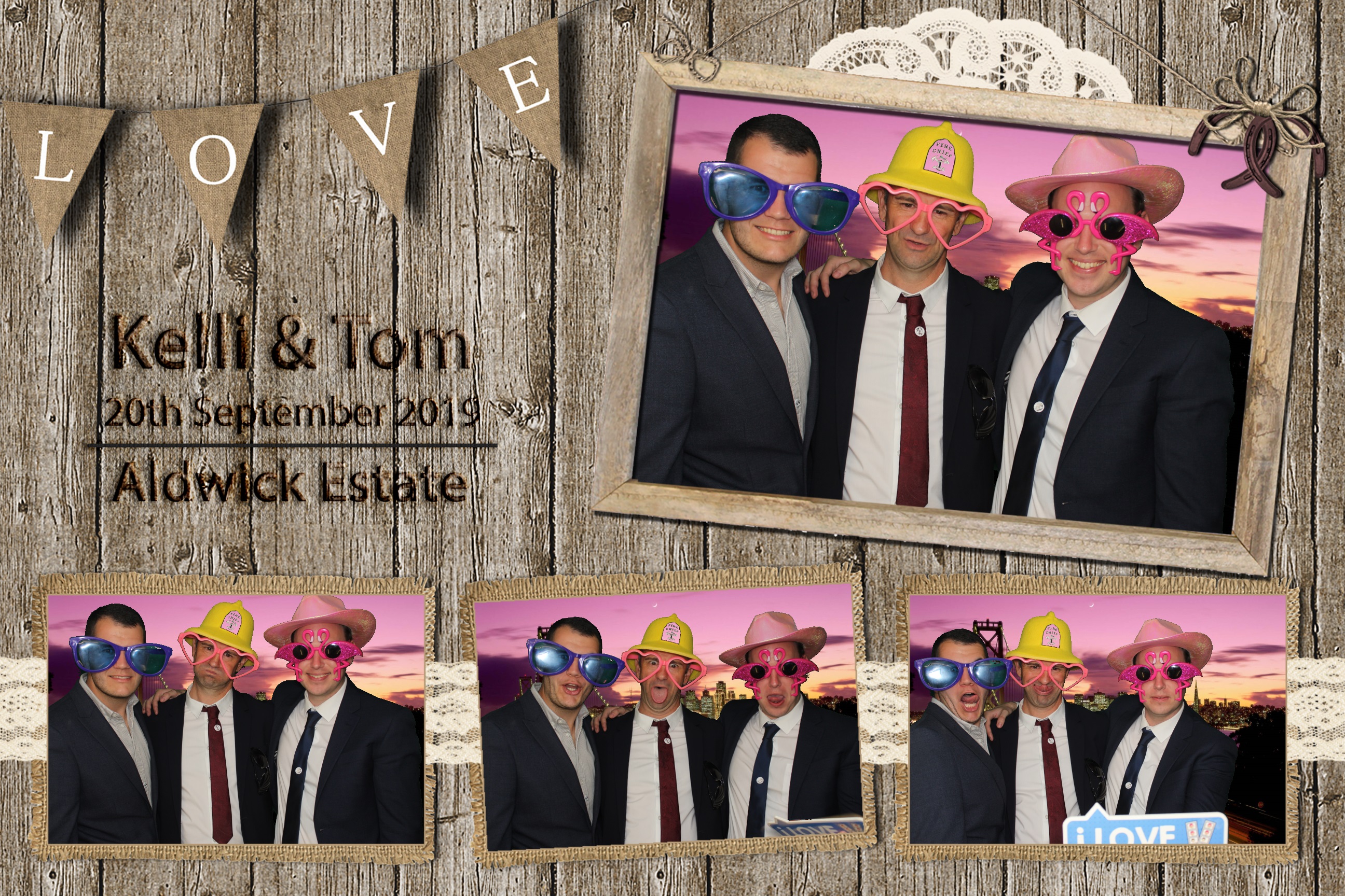 Kelli & Tom's Wedding | View more photos from the event at images.mobile-photo-booth.com/u/MobilePhotoBoothUK/Kelli-Toms-Wedding